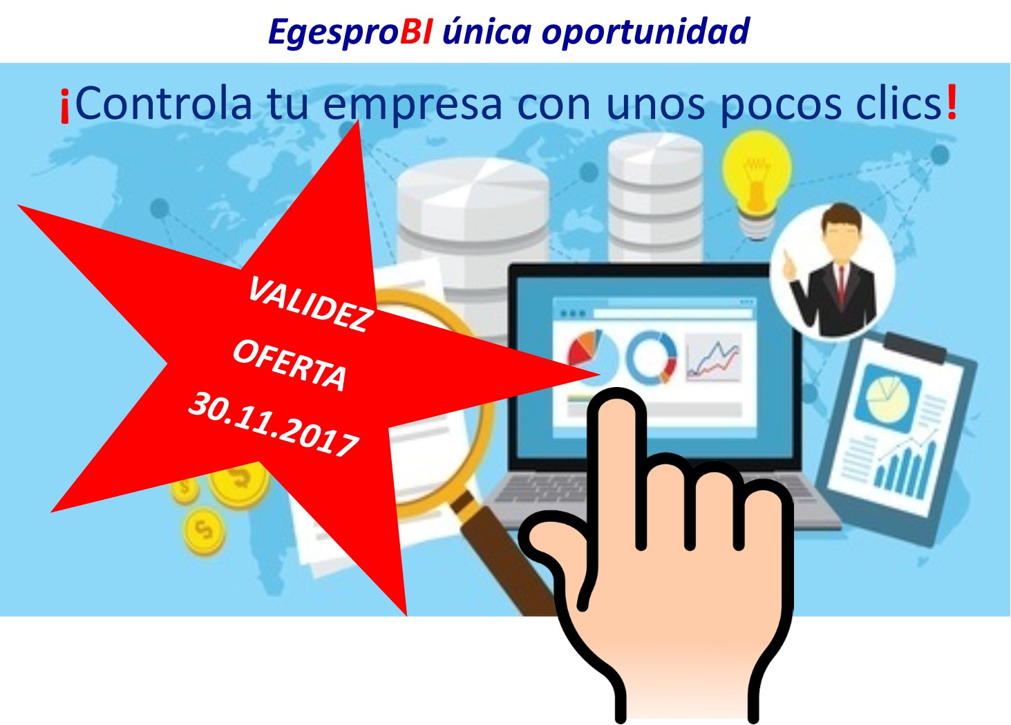 Oferta EgesproBI. Promoción por lanzamiento de nuevo servicio de EuskoDat.