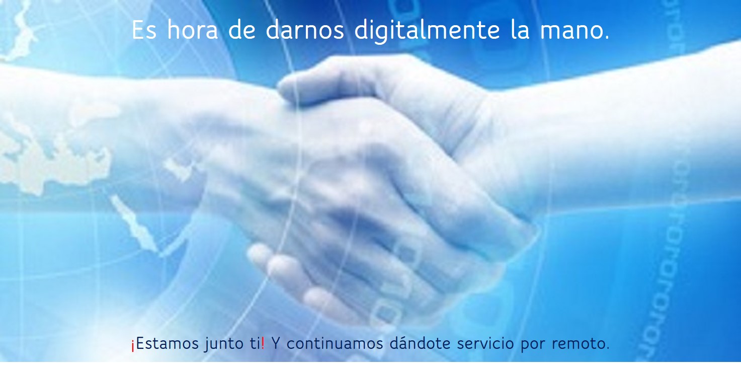 Darnos digitalmente la mano. Asistencia remota, EuskoDat Darnos digitalmente la mano. Asistencia remota, EuskoDat