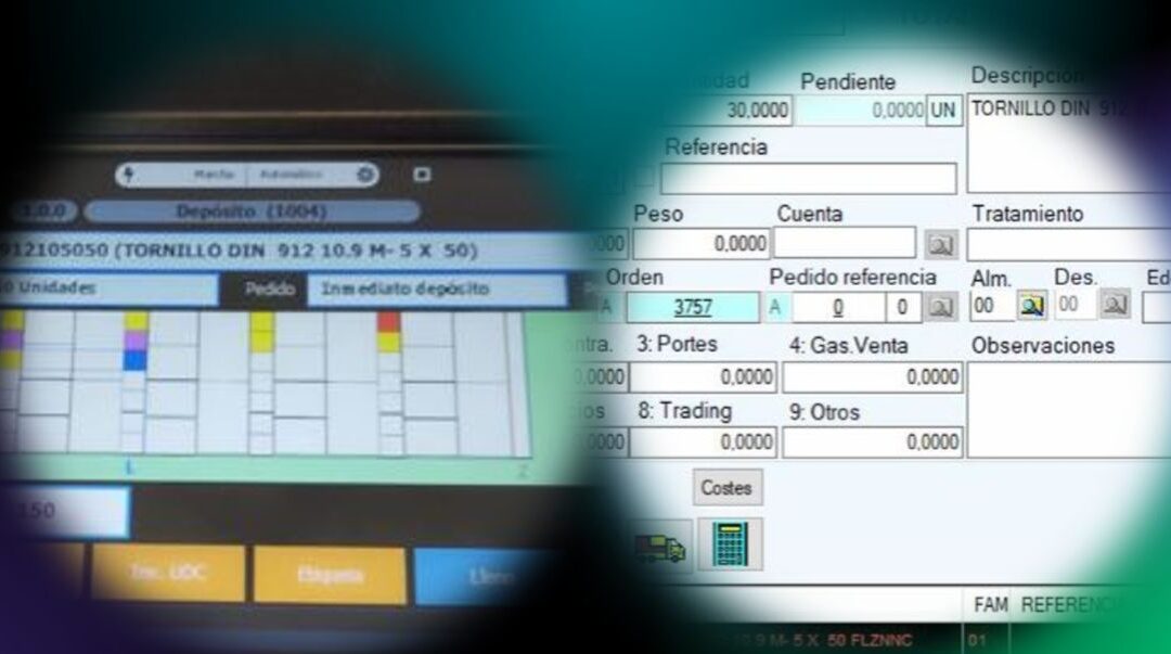 Interface de comunicacion entre almacen automatico y erp Egespro